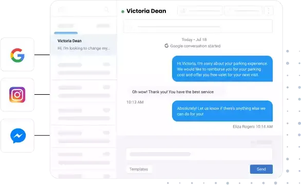 Messaging product preview